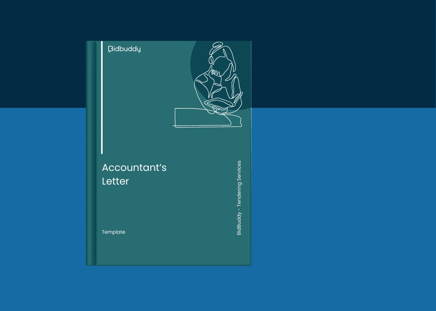 Cover of Bidbuddy’s Accountant’s Letter template — free downloadable letter format for financial declarations in tenders.
