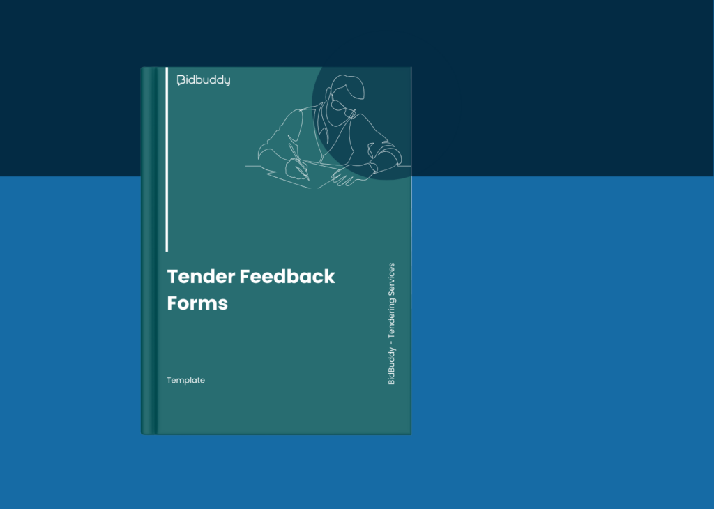 Cover of Bidbuddy’s Tender Feedback Forms — free template for collecting feedback after tender submissions.