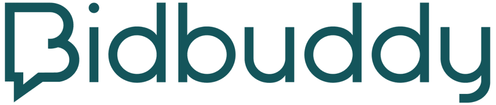 Bidbuddy logo used in brand guidelines.